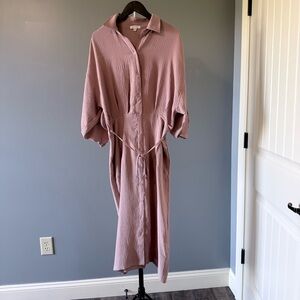 Max Studio Dusty Mauve Knit Top